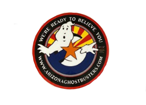 Arizona Ghostbusters 2in Round "We're Ready To Believe You" Sticker