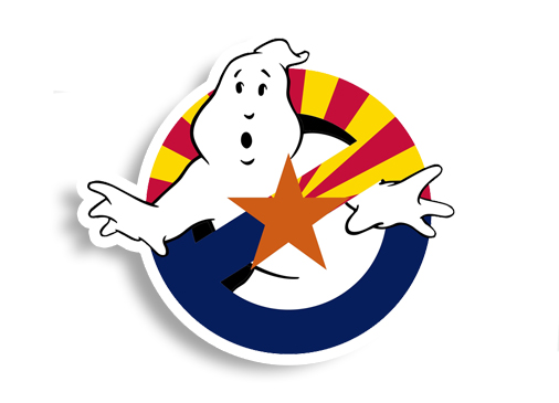 Arizona Ghostbusters 3in Die Cut Sticker